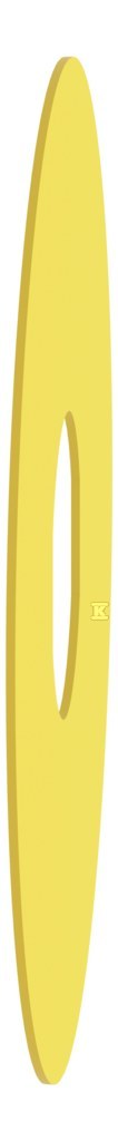 Етикетка для кнопки безпеки Fi90 жовта - ZBY8330